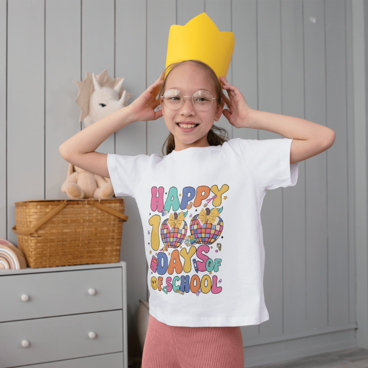 100 Days Of School Shirt- Disco Ball