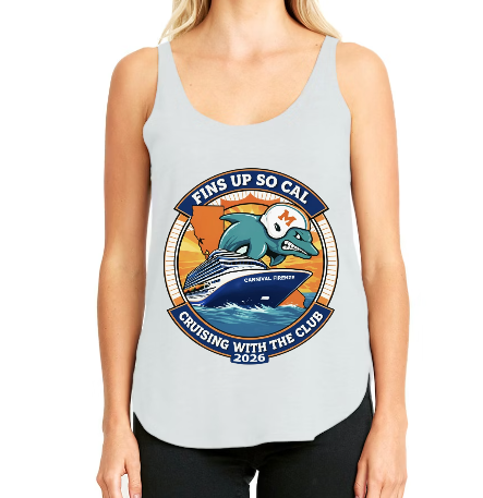 Fins Up So Cal Woman's Flowy Tank