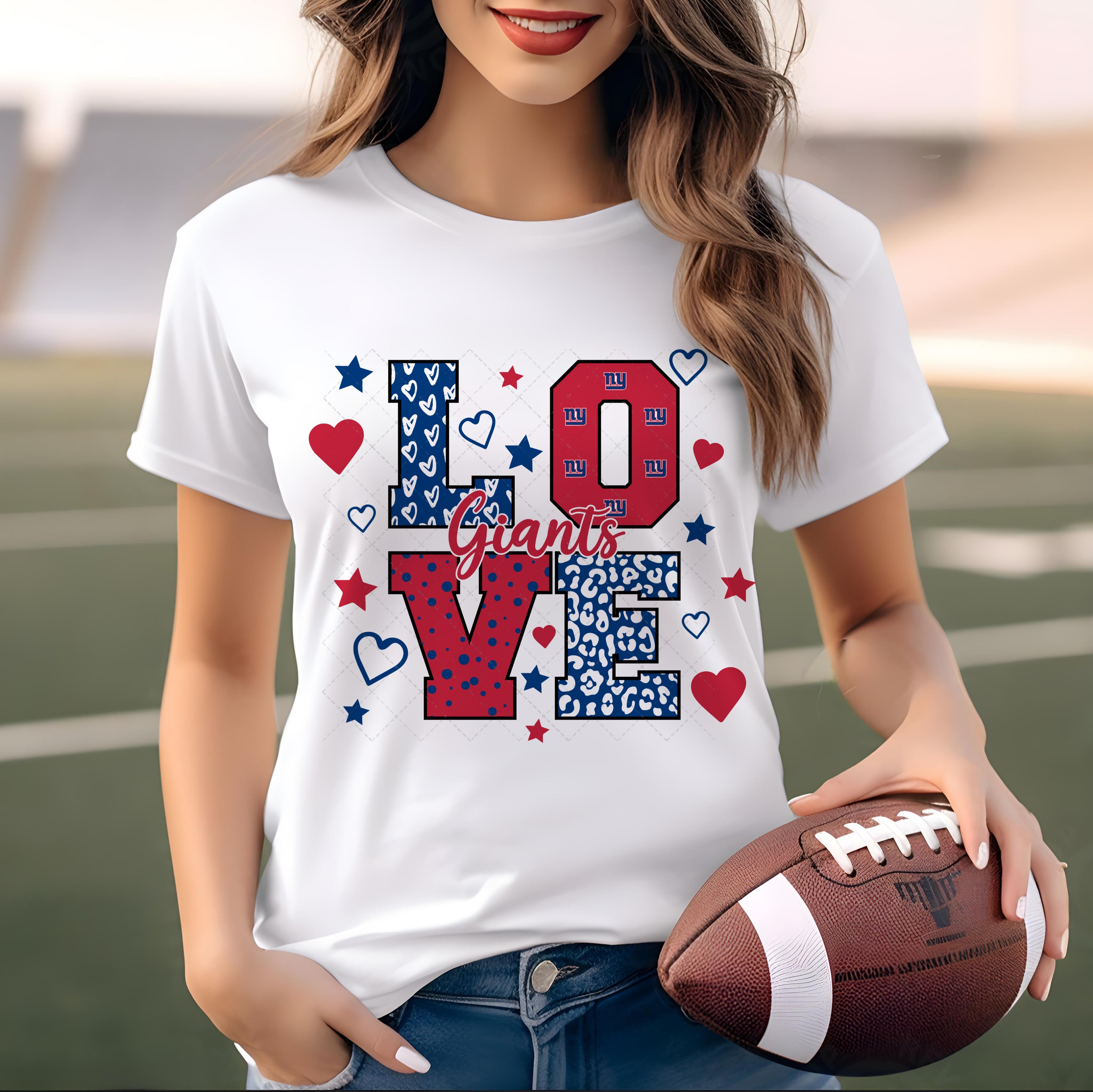 NFL Love Shirt Giants